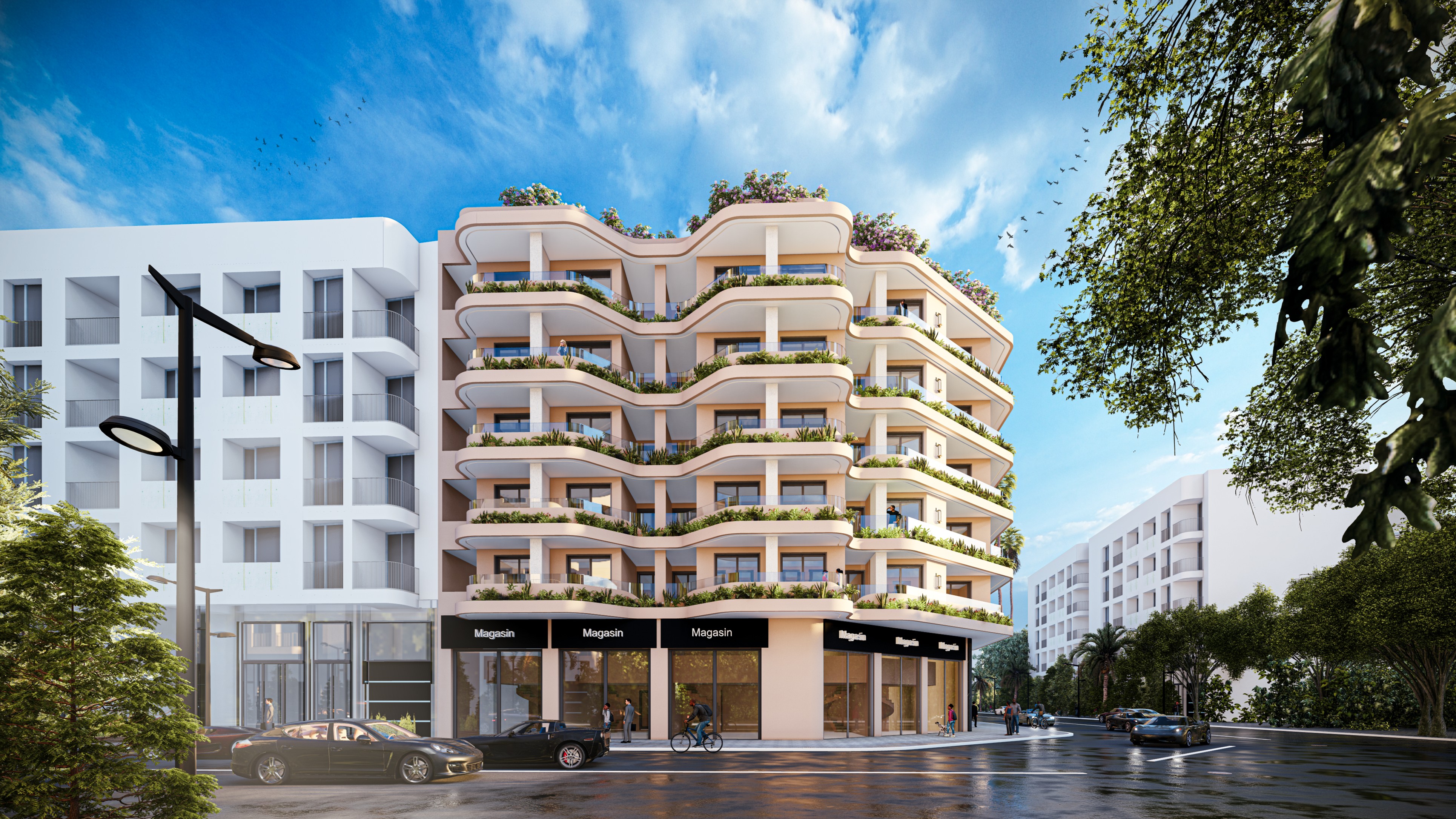 Rooftop Florea avec piscine panoramique